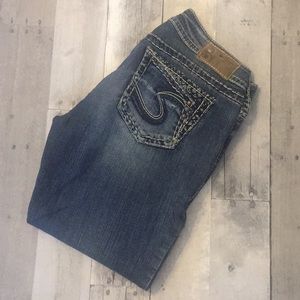 Silver Bootcut Jeans